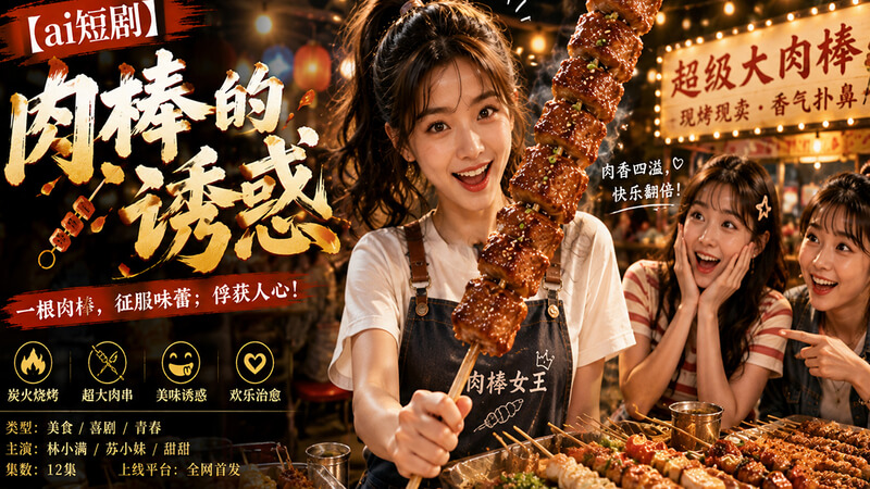 AI短剧  肉棒的诱惑