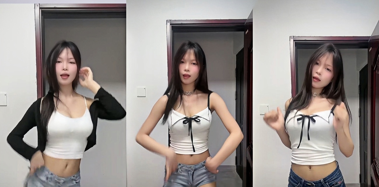 抖音擦边大奶学生妹莓烦恼 热舞胸部丰满像发情小母狗