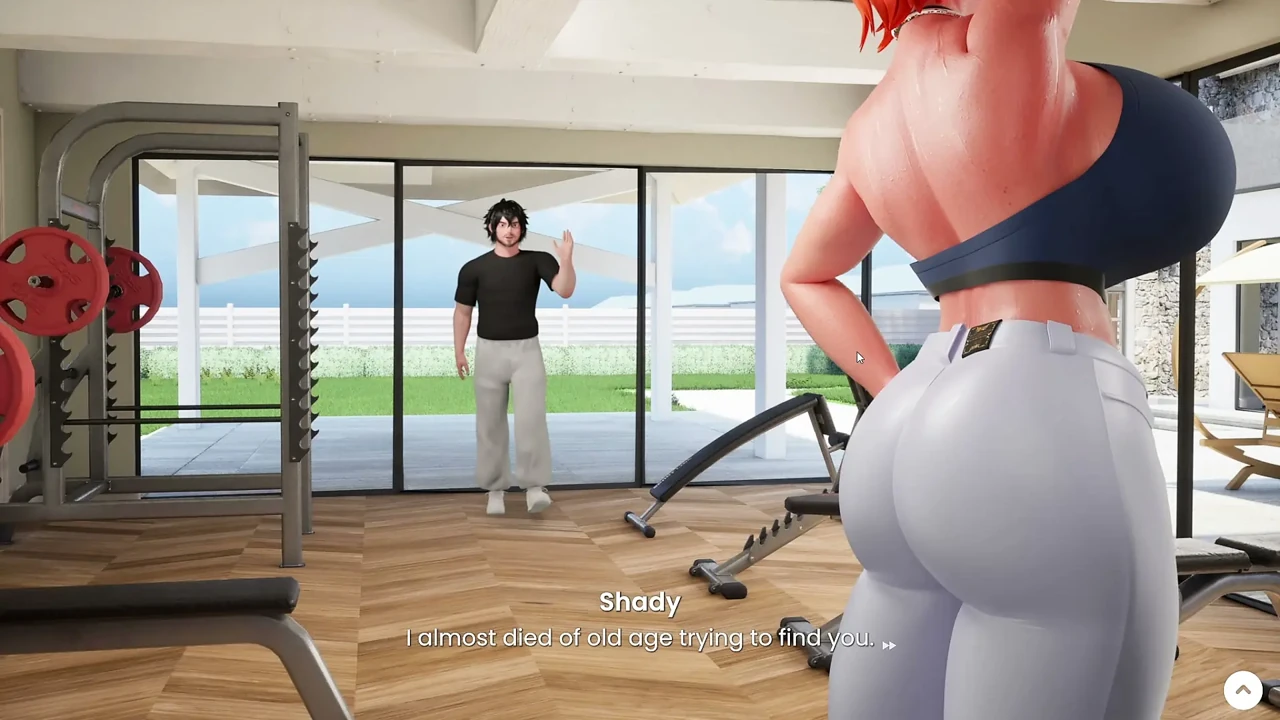 和巨乳婊子一起生活